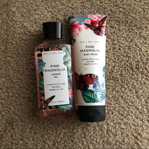 Pink Magnolia Shower Gel & Body Cream